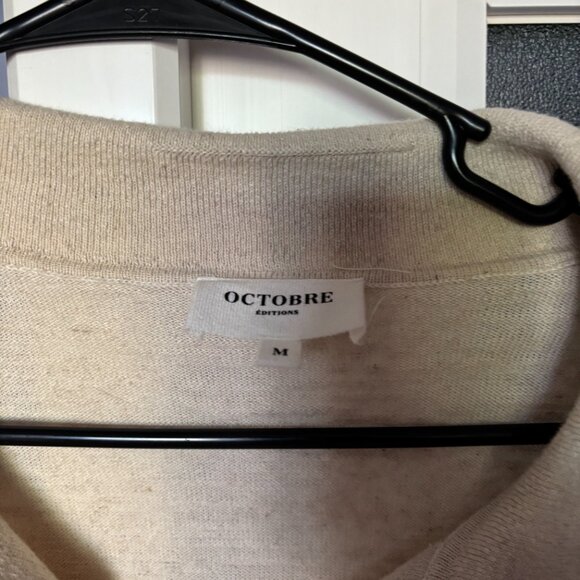 Octobre Jonas Shirt in Ecru (Medium) - Picture 3 of 4